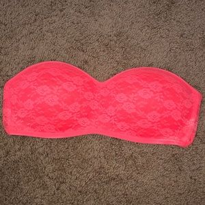 Coral padded bandeau